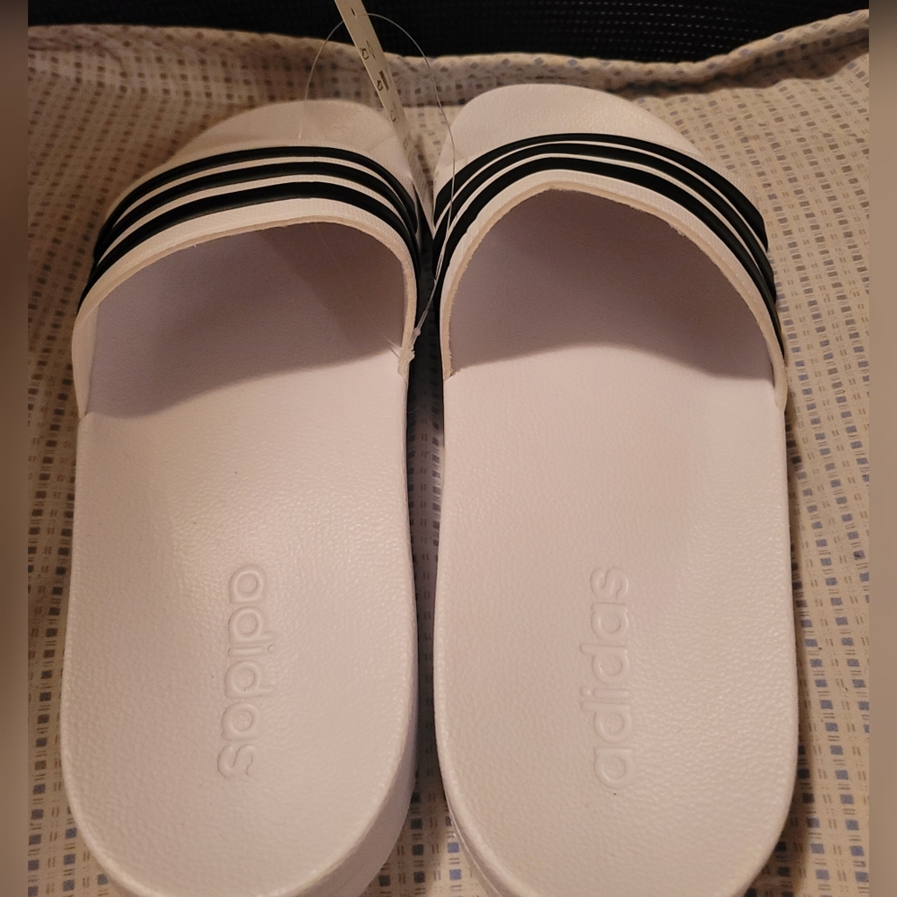 Adidas Men's Adilette Shower Slide Size 10 - Picture 3 of 6
